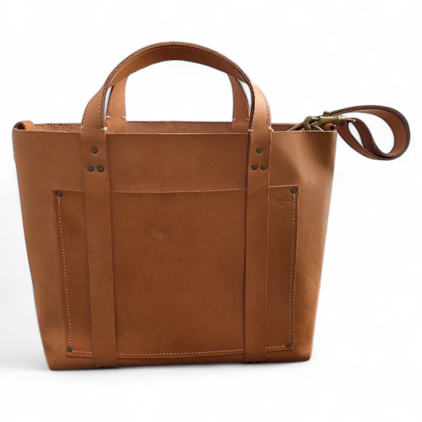 Poglia Classic Leather Bag