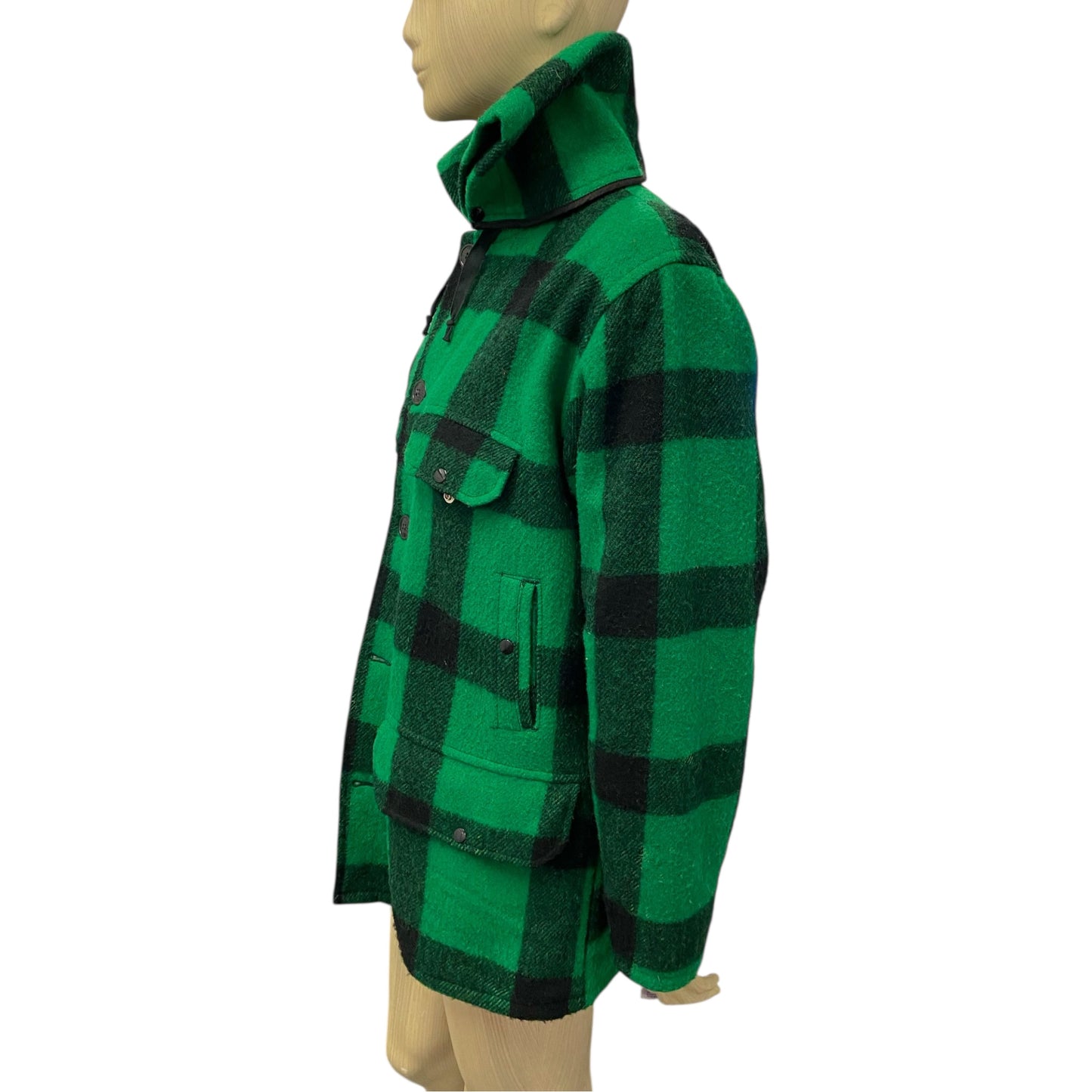 Green Black Lumberjack Jacket