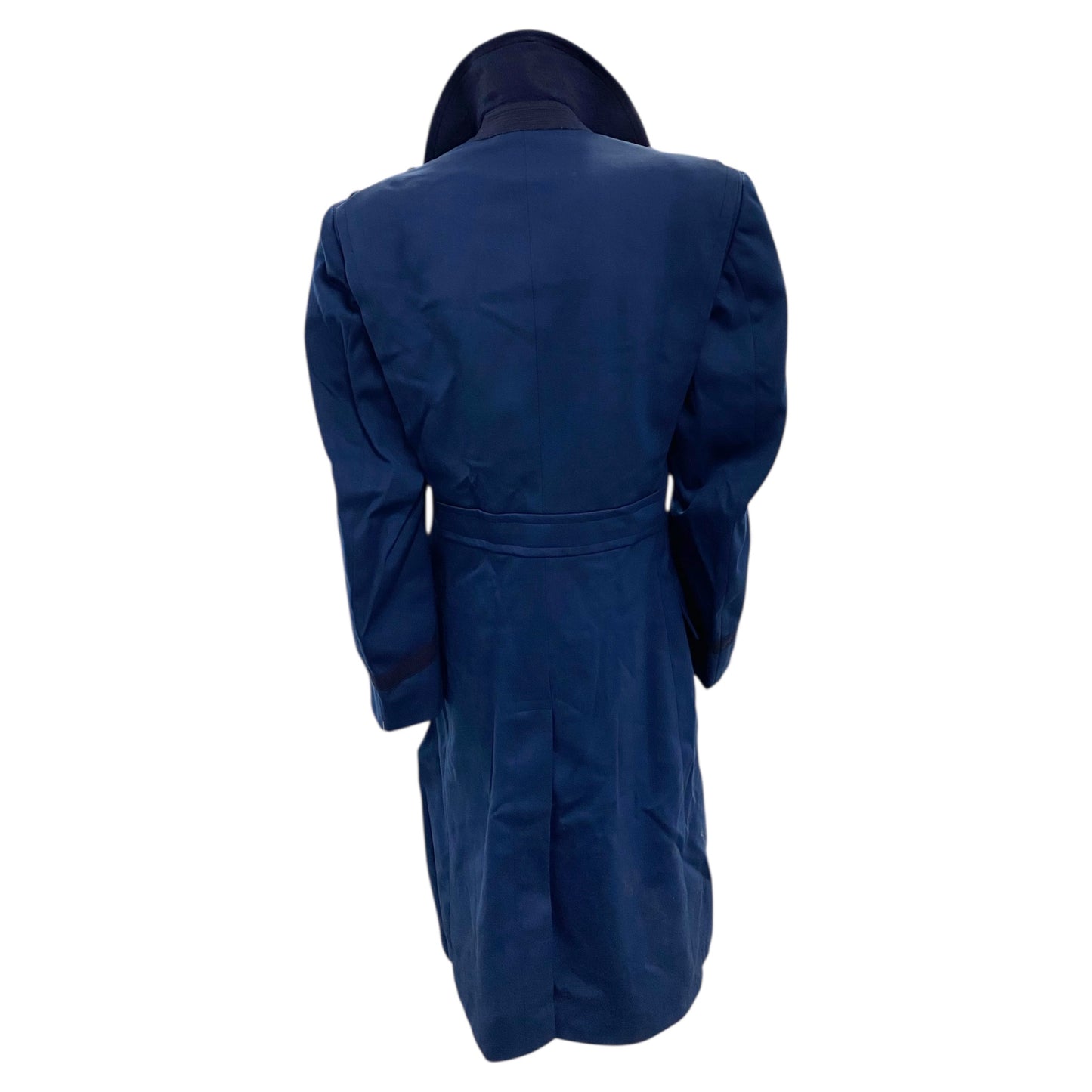 Vintage Blue Naval Military Trench