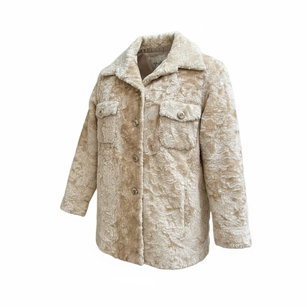 Graf’s Furs Sheared Fur Shirt Jacket