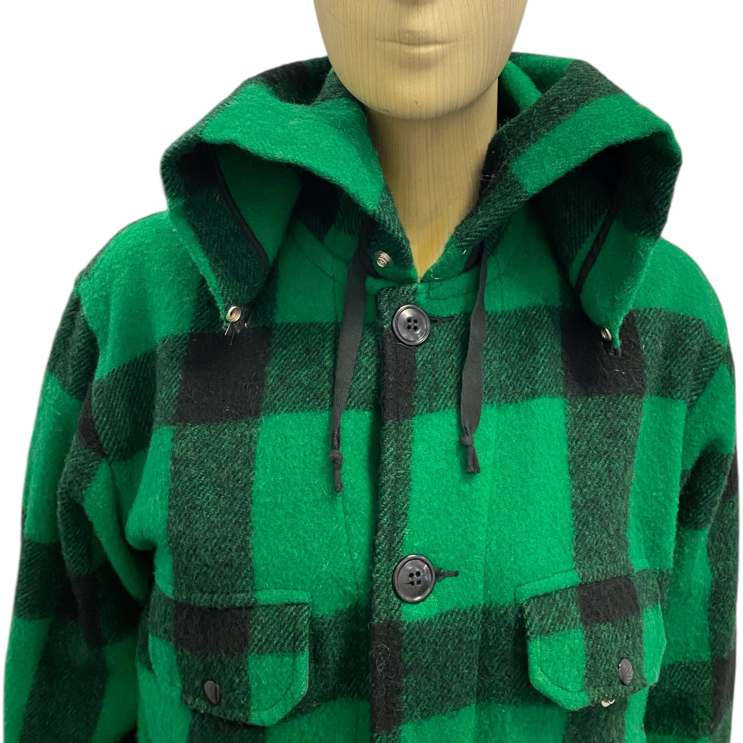 Green Black Lumberjack Jacket
