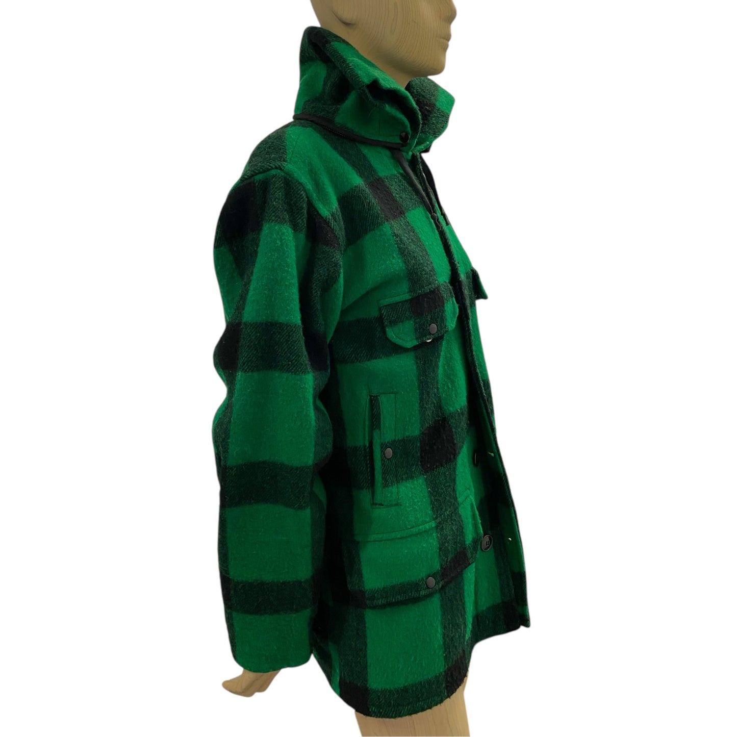 Green Black Lumberjack Jacket