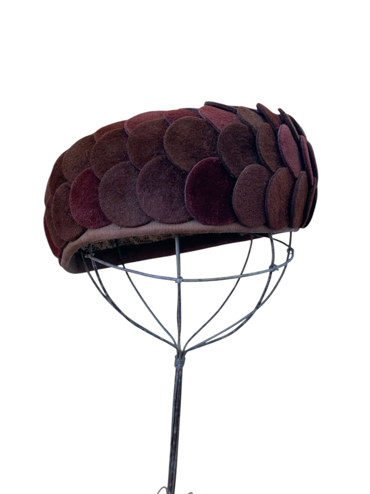 Brown Petals Hat