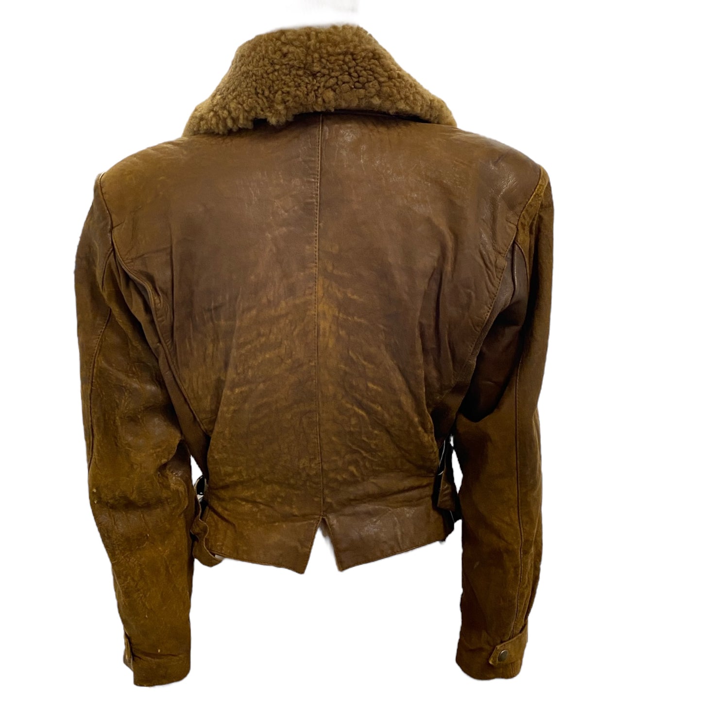Banana Republic Sherpa Leather Jacket