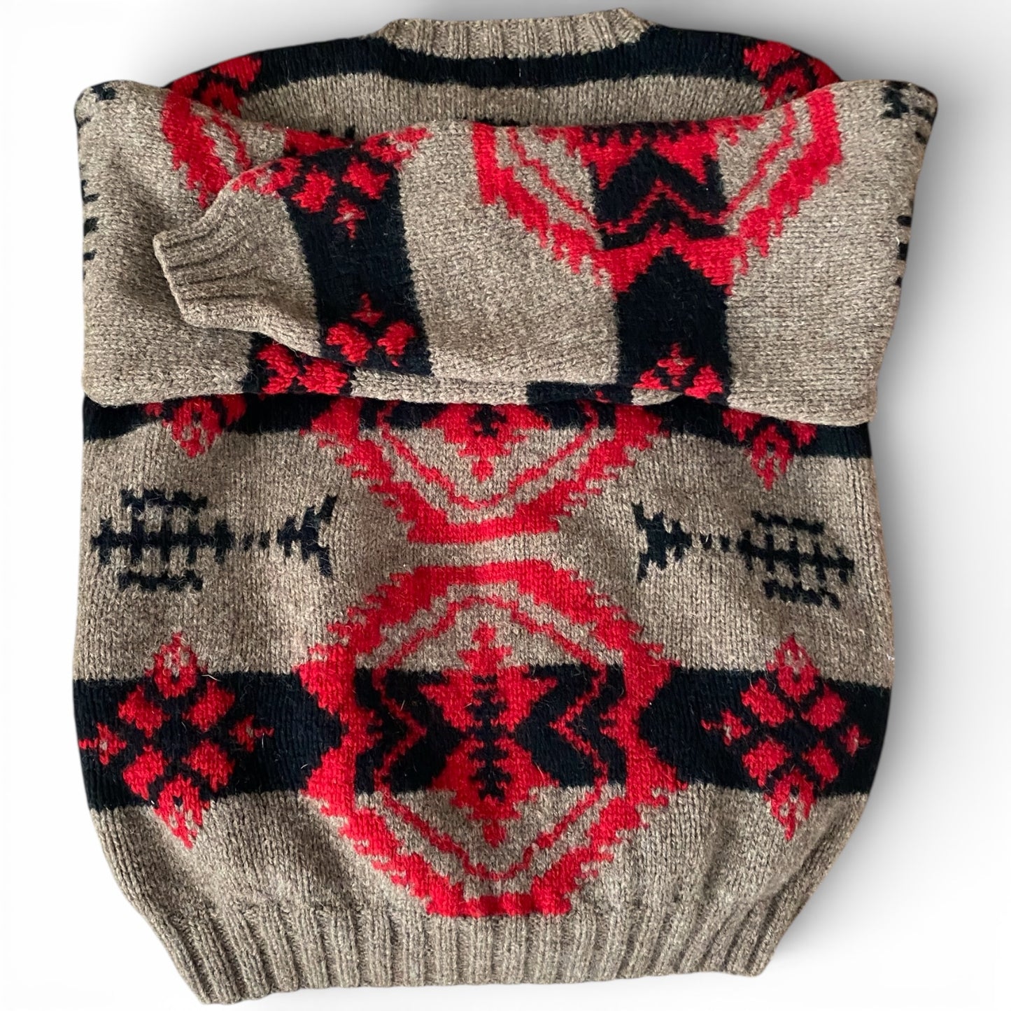 80s Banana Republic Southwestern Motif Sweater