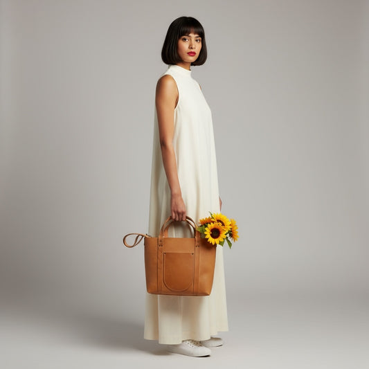 Poglia Classic Leather Bag