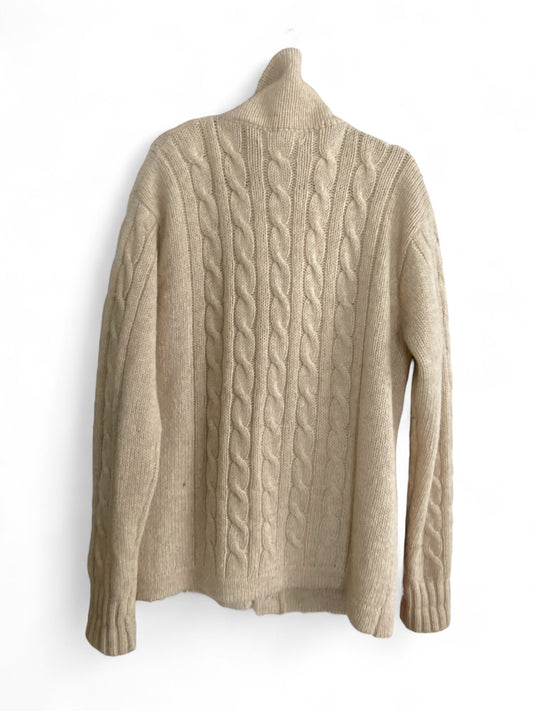 Vintage 70s/80s Grodins Wool Cable Knit Cardigan