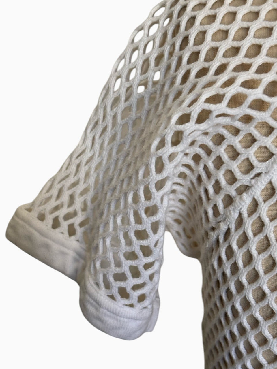 IAMWHATIAM x Norse Net Upcycled Mesh Tee with Giraffe Patch