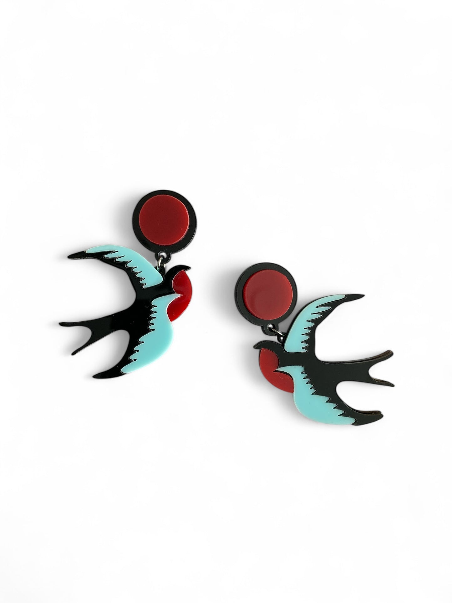 Vintage Swallow Earrings