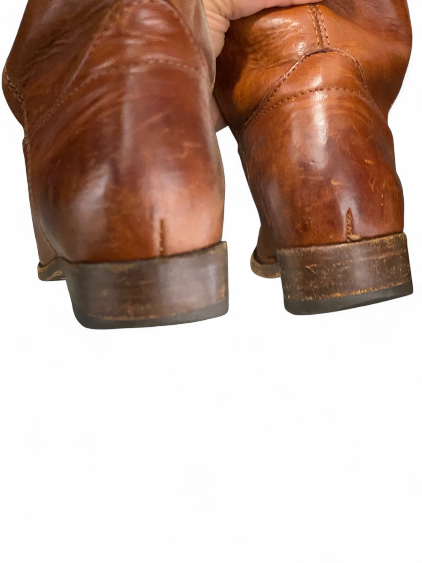 1990s Frye Brown Riding Boots