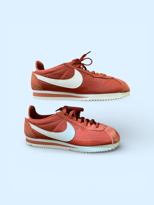 Nike Classic Cortez Nylon Women's - Firewood Orange "Terra Cotta" - Size 7.5