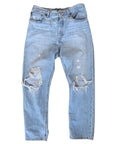 Levi's Distressed 501 Altered Jeans