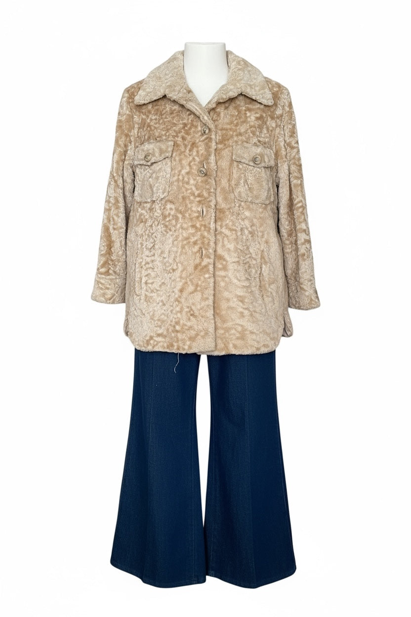 Graf’s Furs Sheared Fur Shirt Jacket