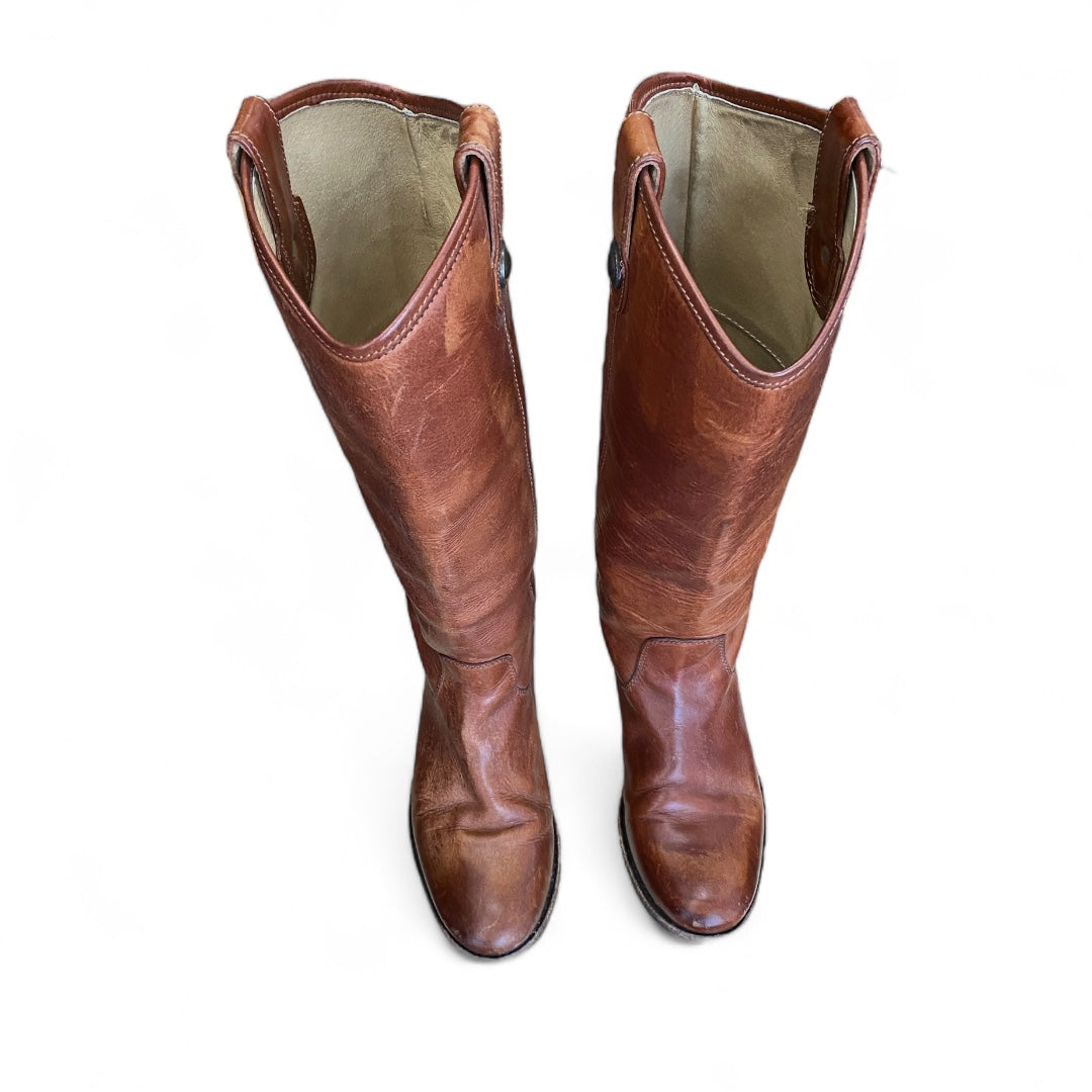 1990s Frye Brown Riding Boots