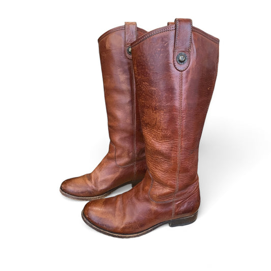 1990s Frye Brown Riding Boots