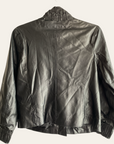 Neiman Marcus Black Leather Jacket