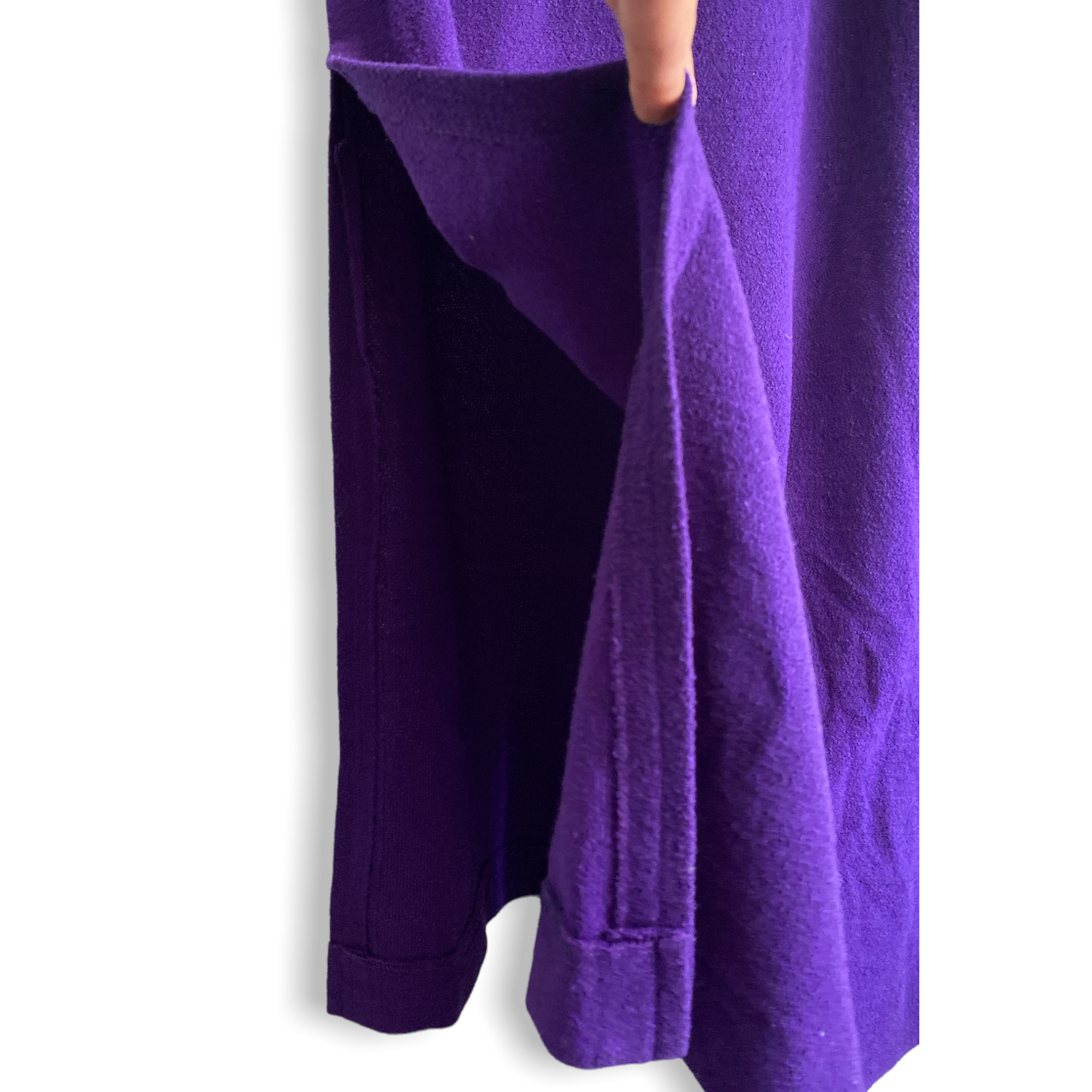 Partout Purple Chenille Dress