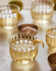 Kira Small Glass Cups - set of 4