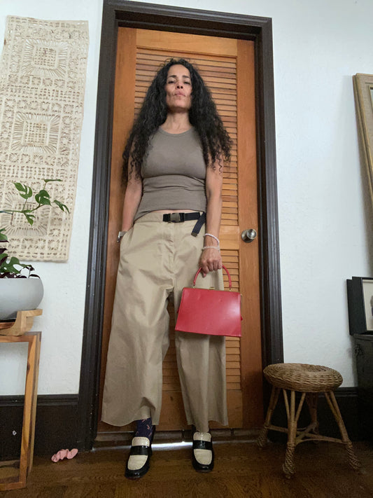 Lipstick Red Vintage Purse