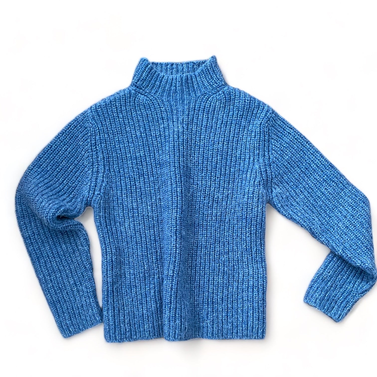 Blue Mohair Sweater