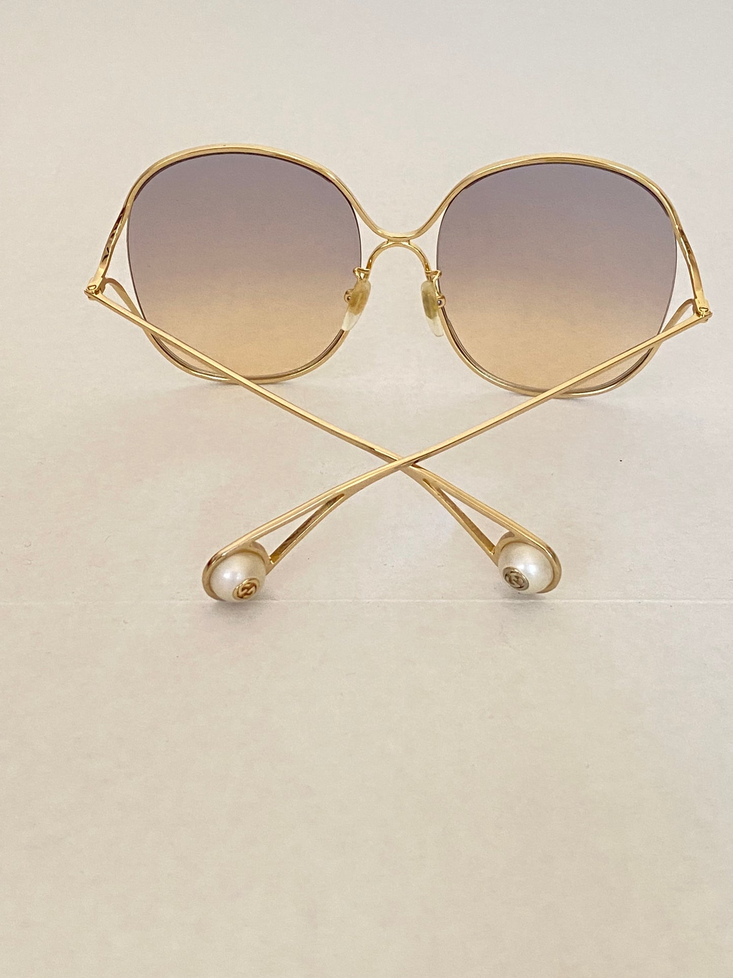 60s Gucci Sunglasses Pearl Temples