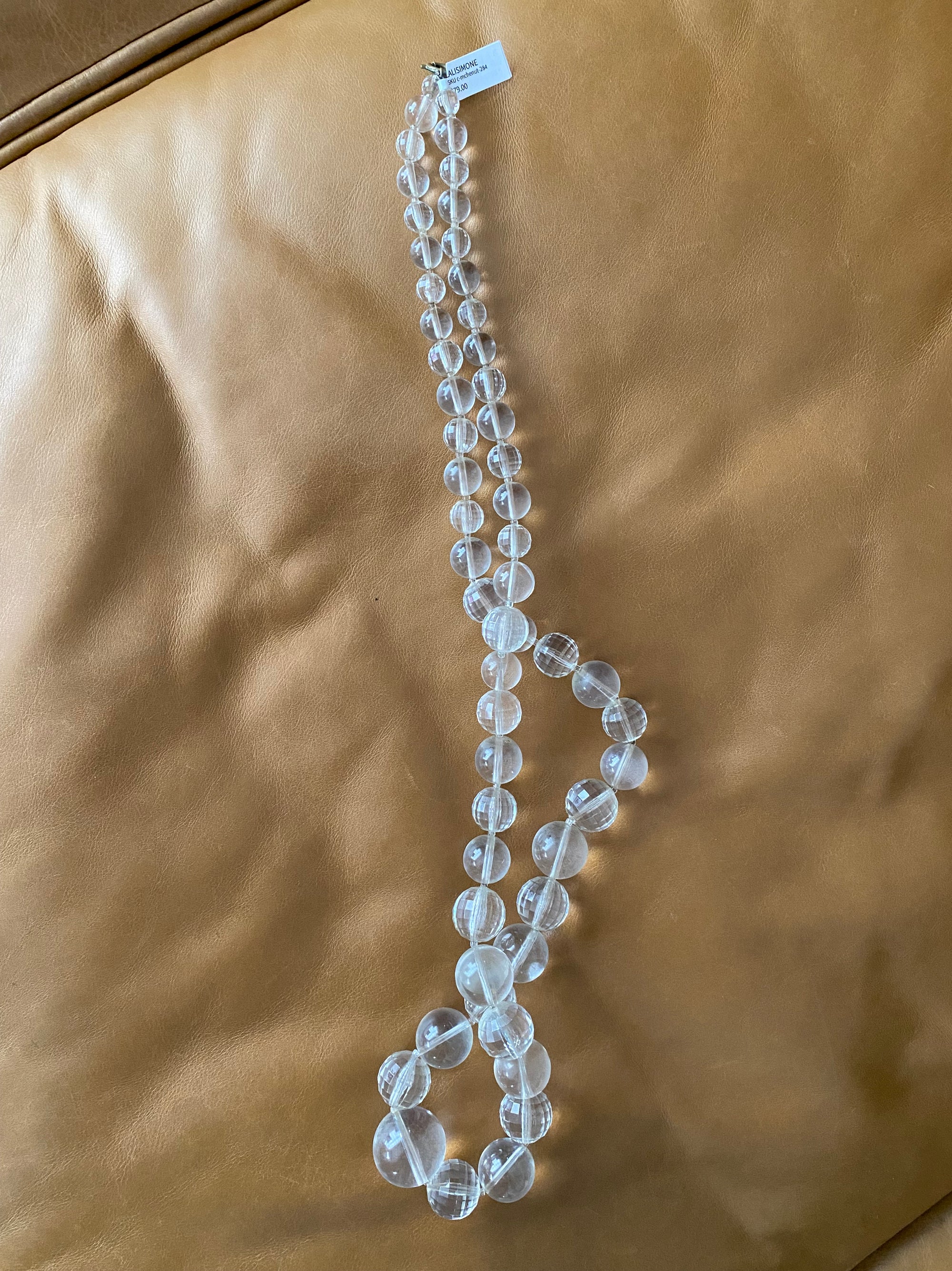 Translucent Beaded Necklace