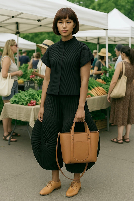 Poglia Classic Leather Bag