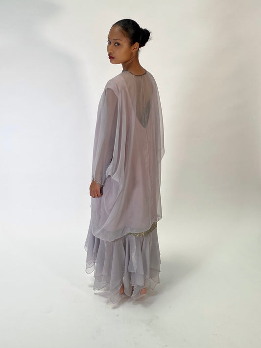 Art Deco Revival Oversized Dress