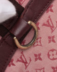 Louis Vuitton Monogram Mini Lin Josephine GM Red x Burgundy