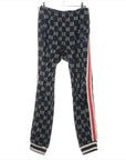 Gucci GG Jacquard Jogging Track Pants Navy Blue