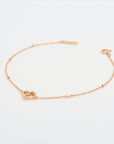 4℃ Heart Diamond Bracelet