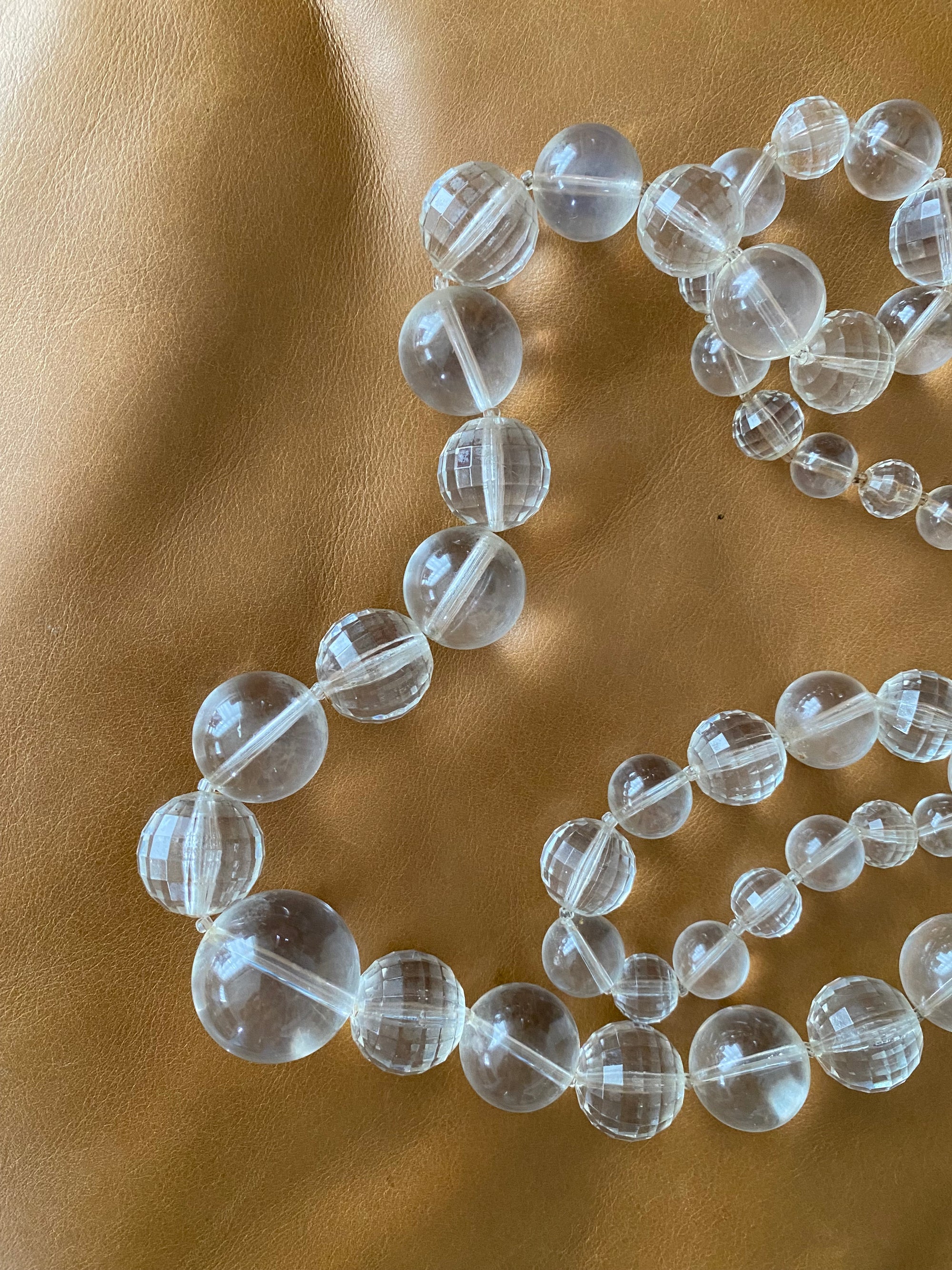Translucent Beaded Necklace