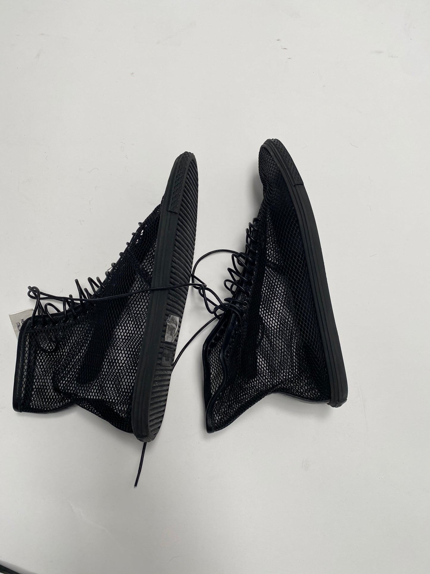 Saint Laurent Mesh High Top Sneakers