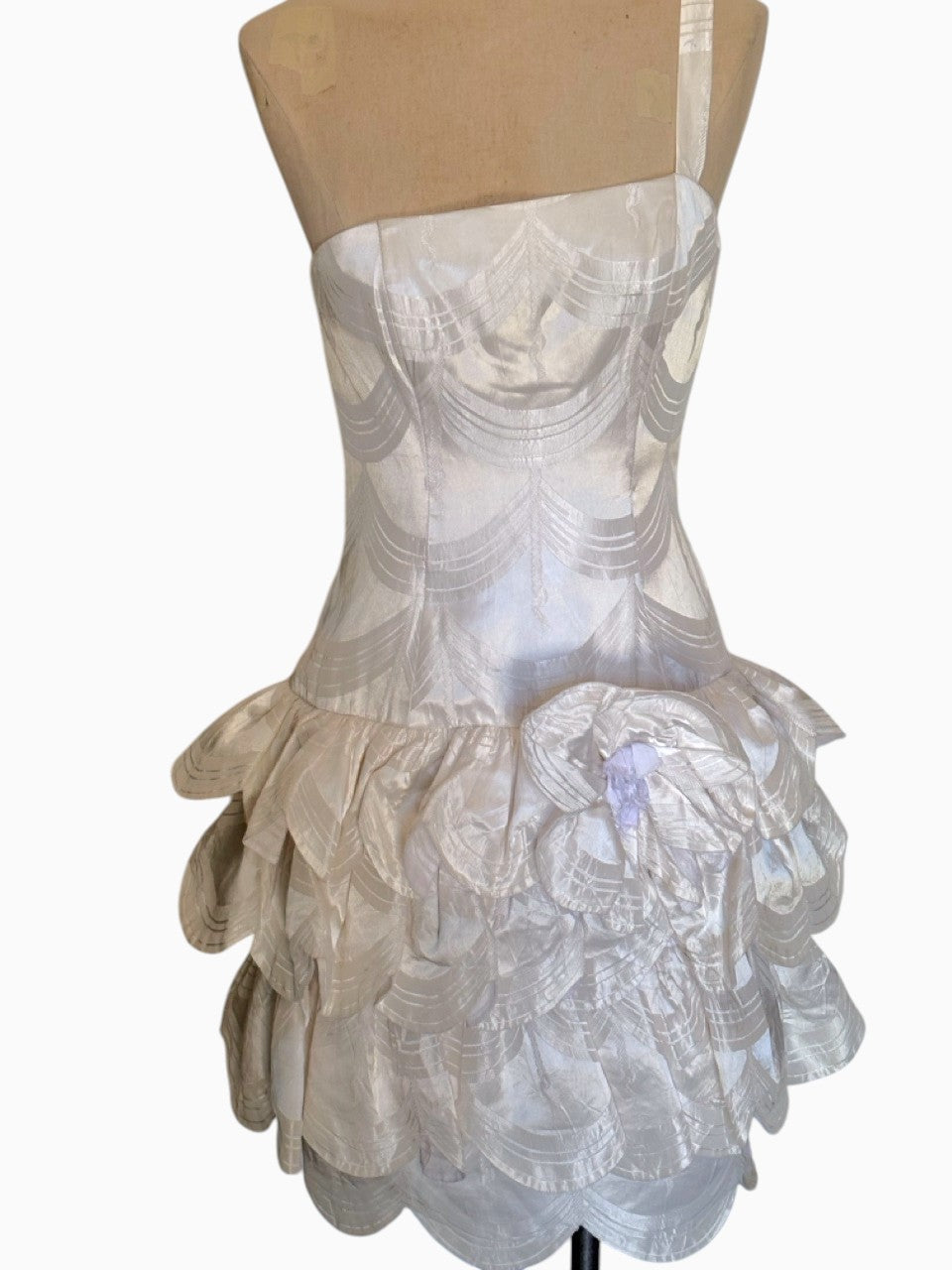 1980s Victor Costa Mini Dress