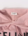 Celine Hoodie Sweatshirt Cotton Pink