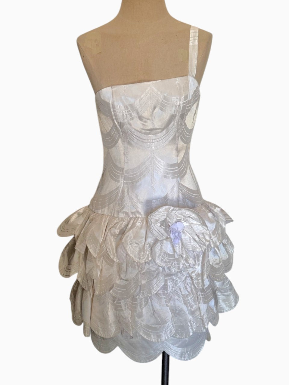 1980s Victor Costa Mini Dress