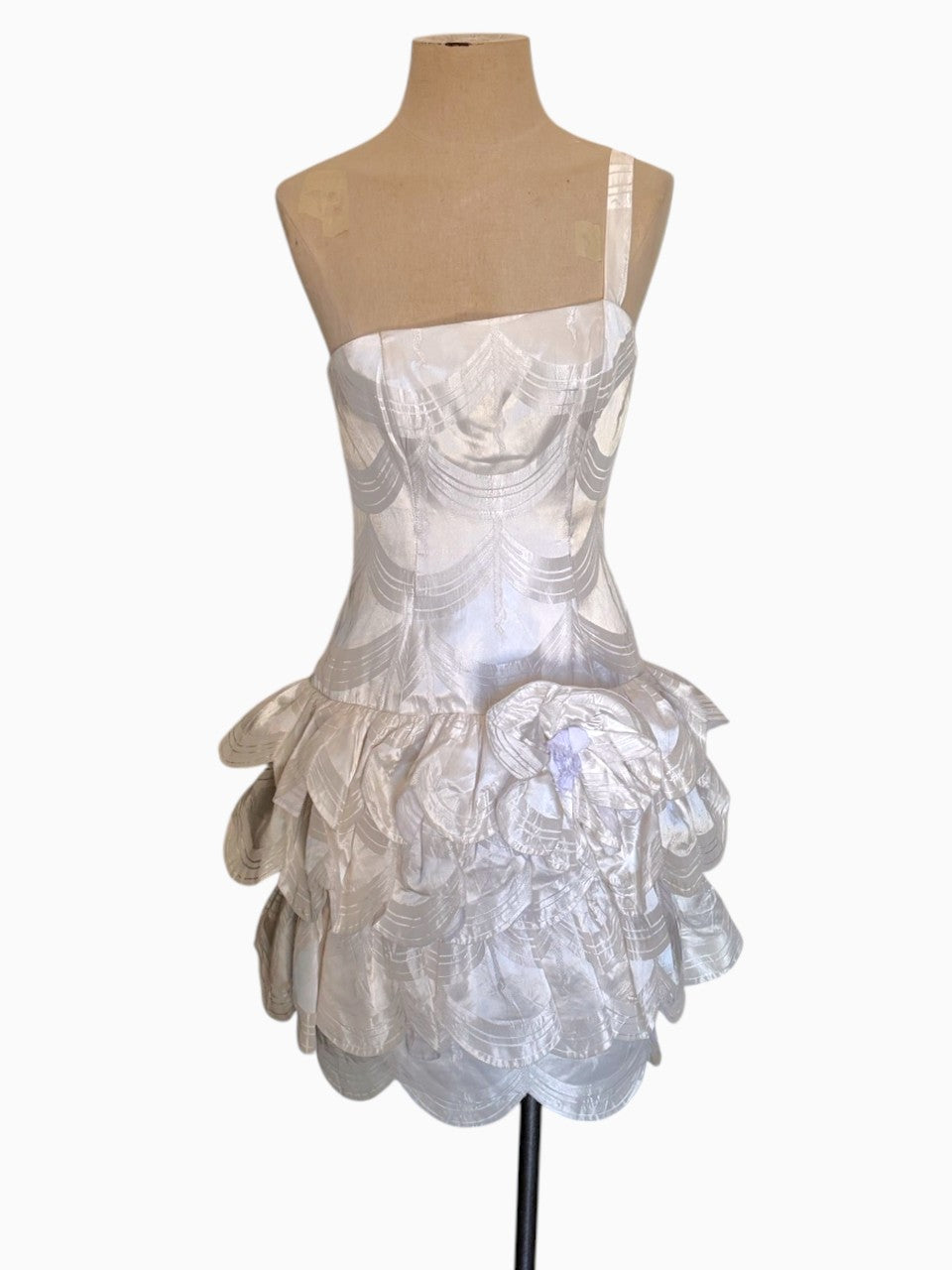 1980s Victor Costa Mini Dress
