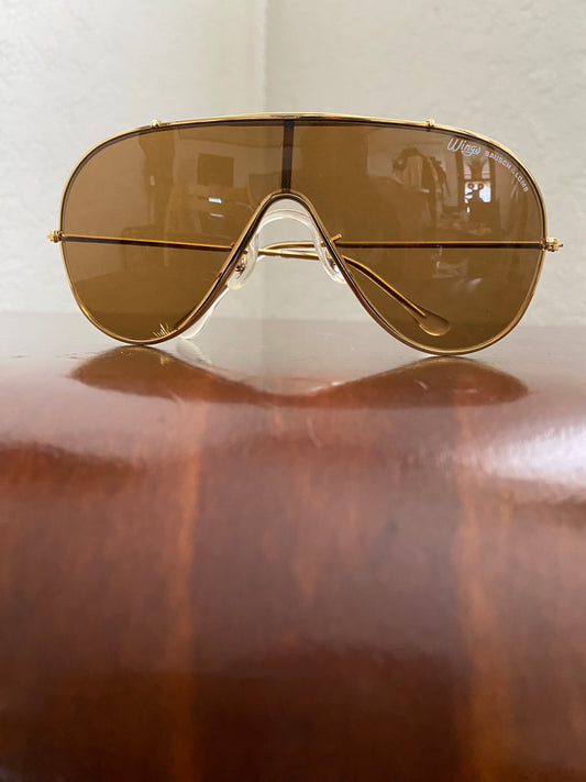 Bosch & Lomb Wings Aviator Sunnies w Case