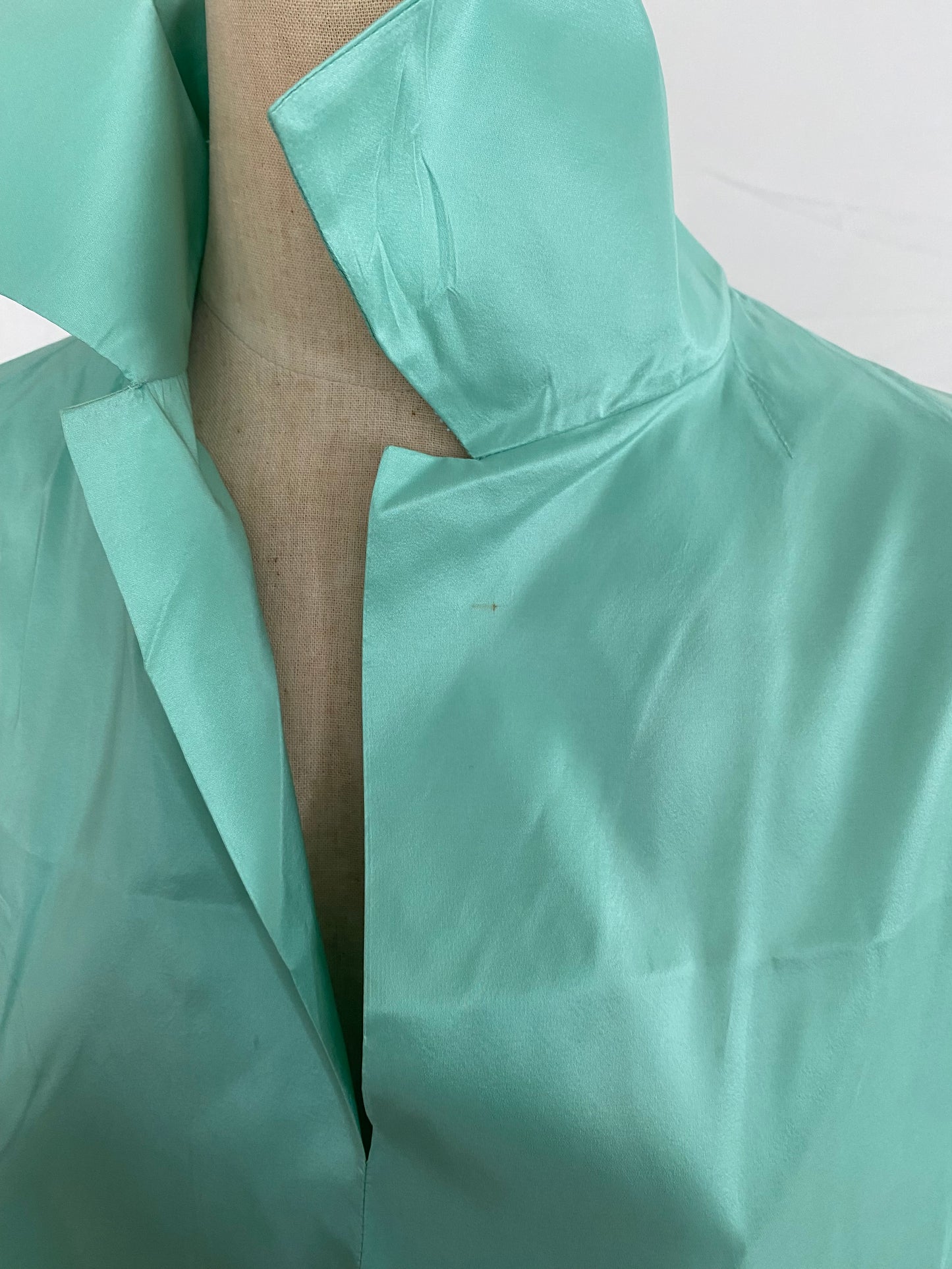 Shamask Mint Green Silk Tunic