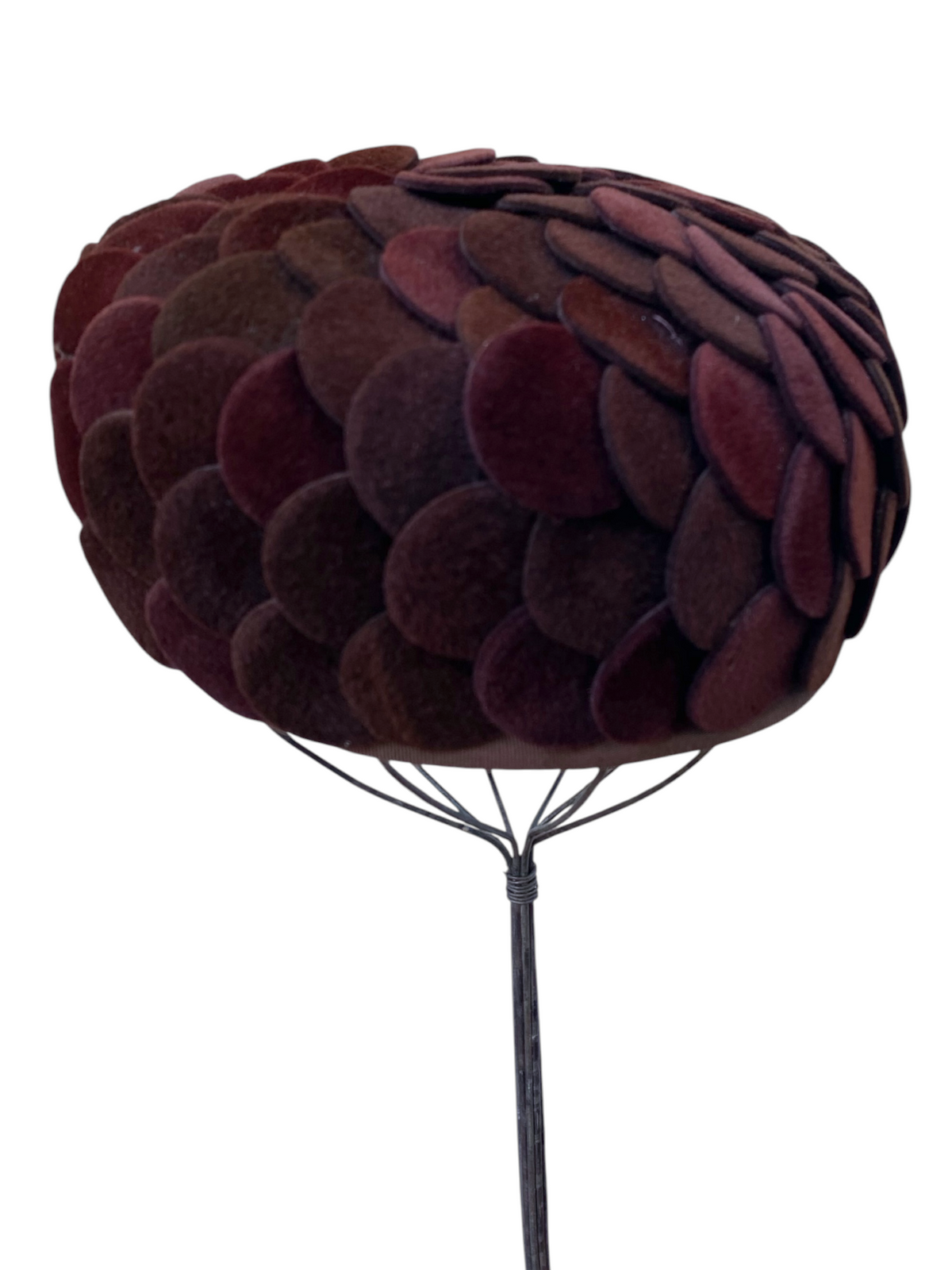 Brown Petals Hat
