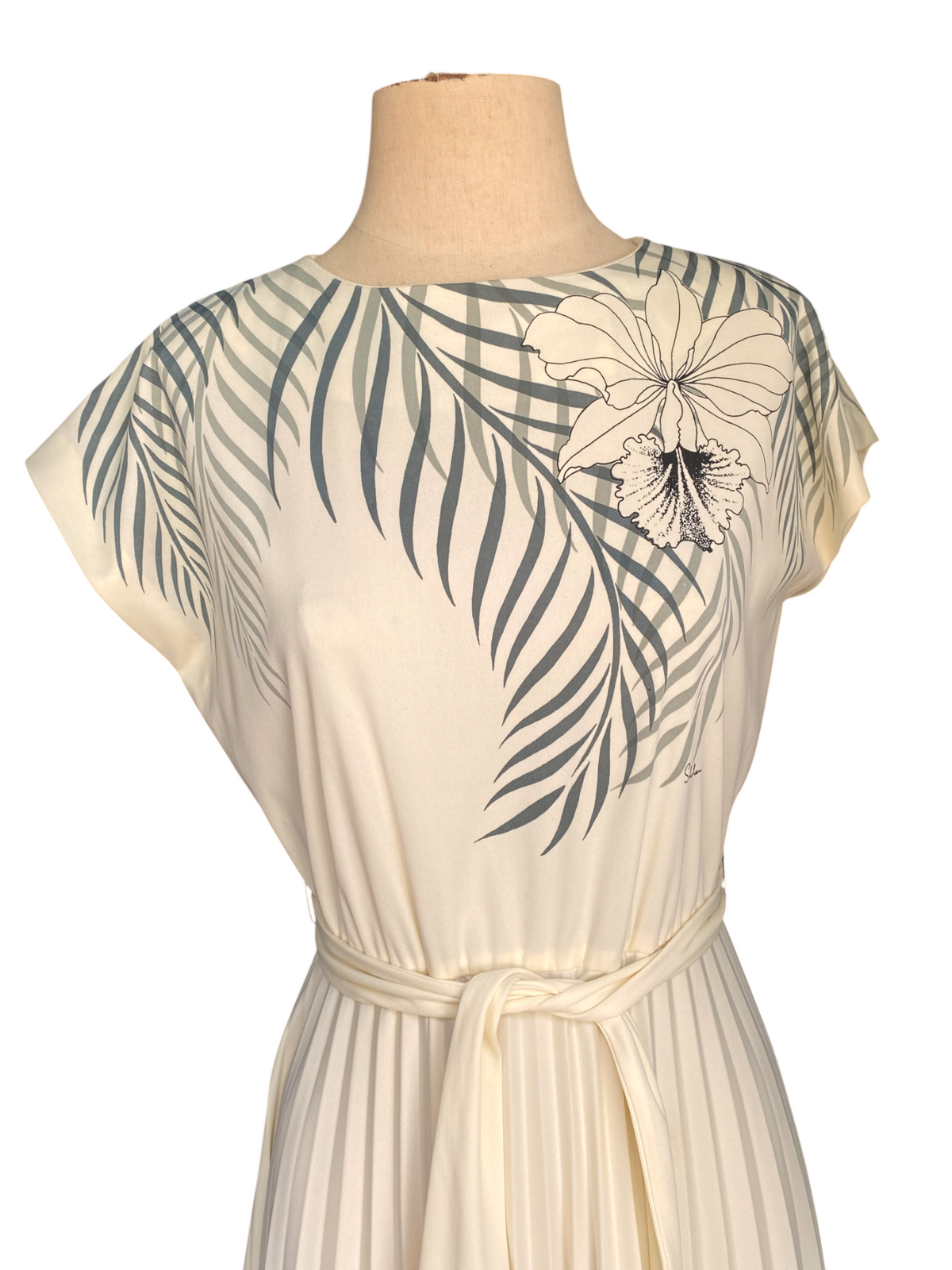 60s Shaheen Vintage Hawaiian Dress