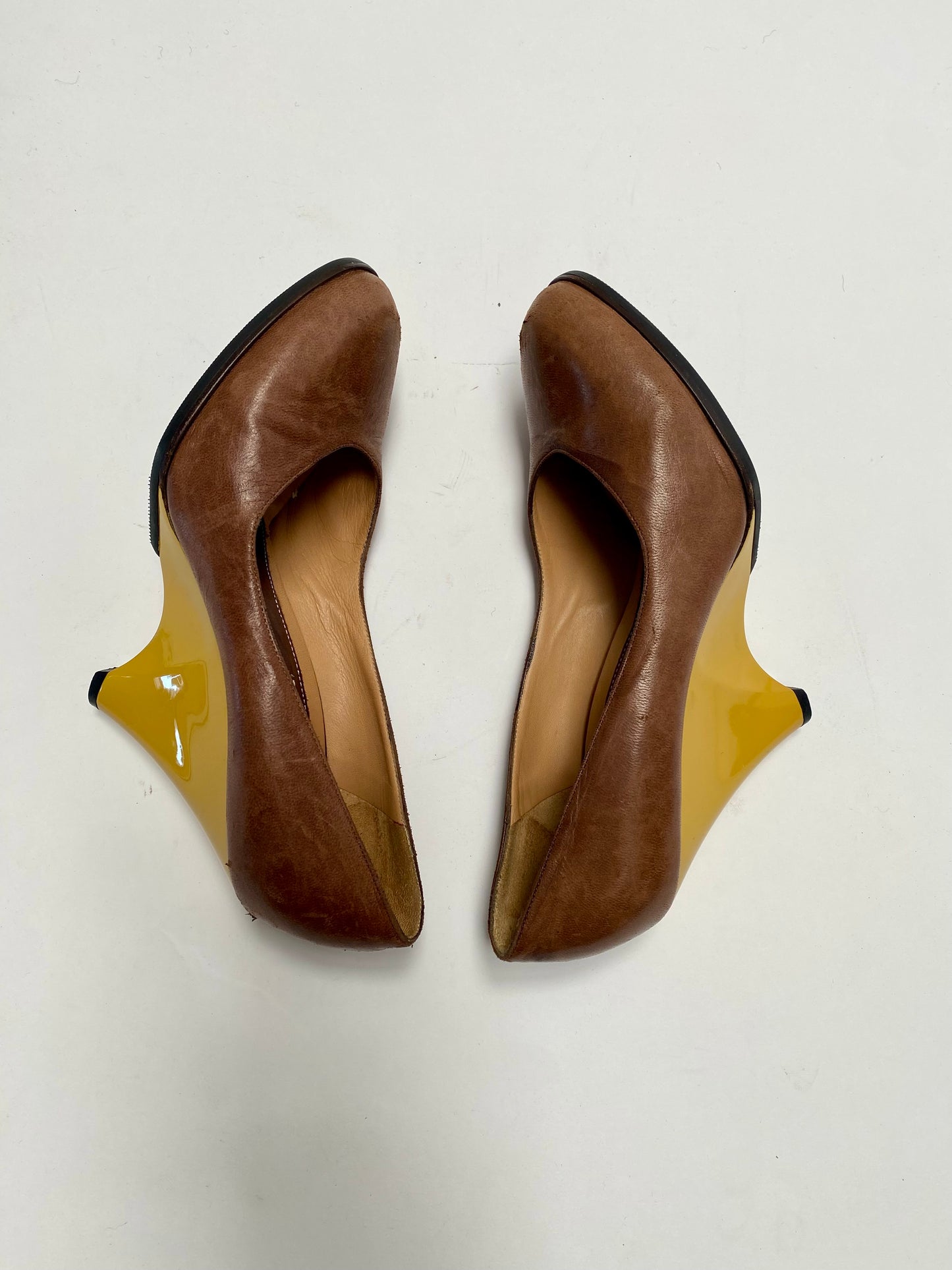 Marni Wedges Chartreuse Heel