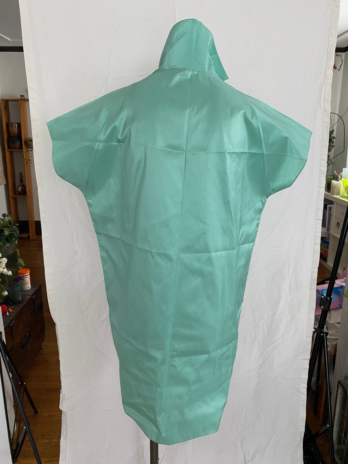 Shamask Mint Green Silk Tunic