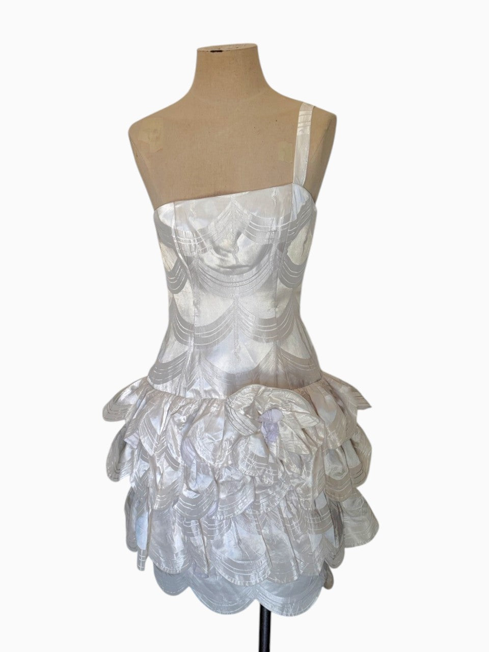1980s Victor Costa Mini Dress