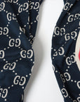 Gucci GG Jacquard Jogging Track Pants Navy Blue