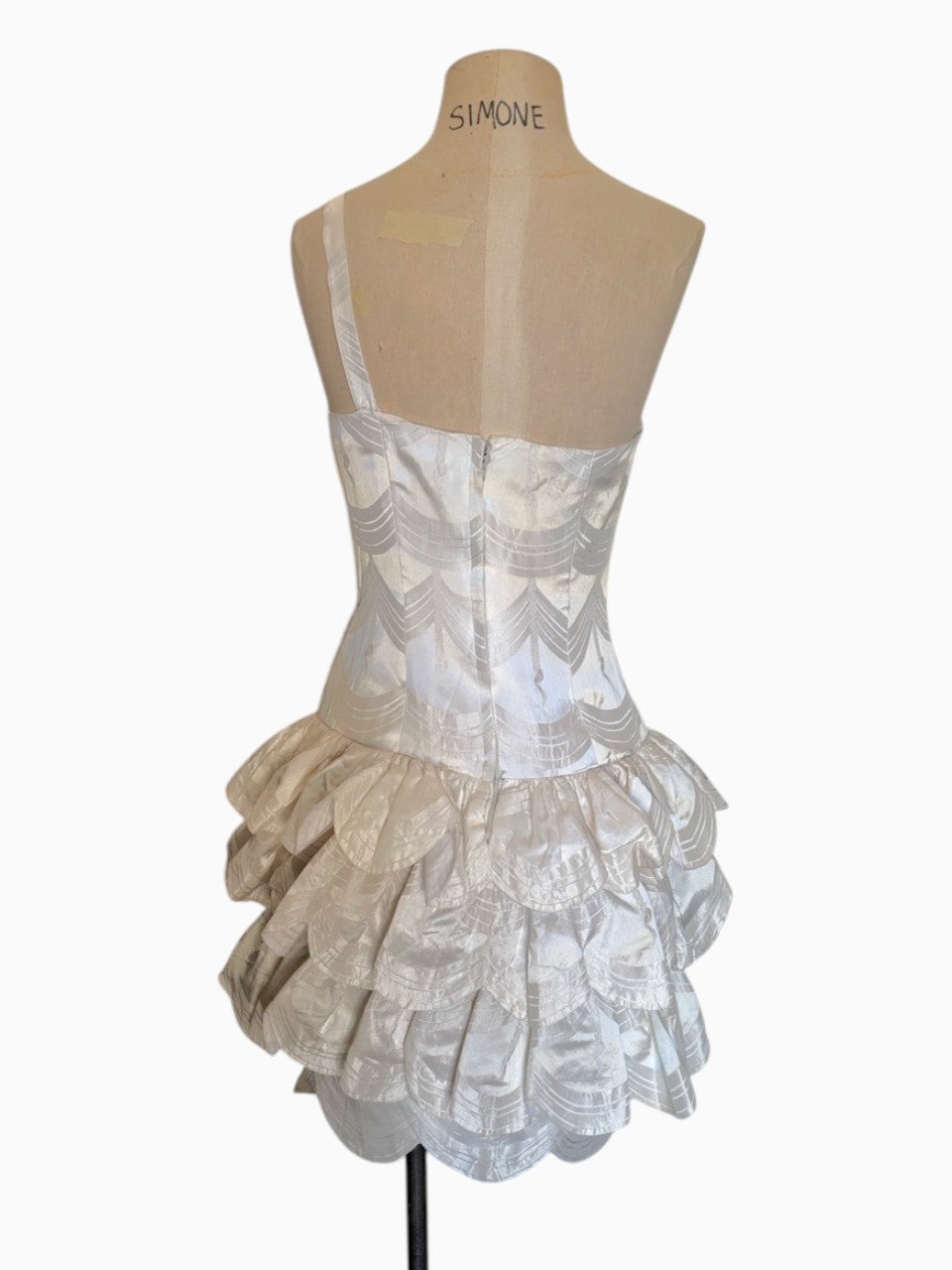 1980s Victor Costa Mini Dress
