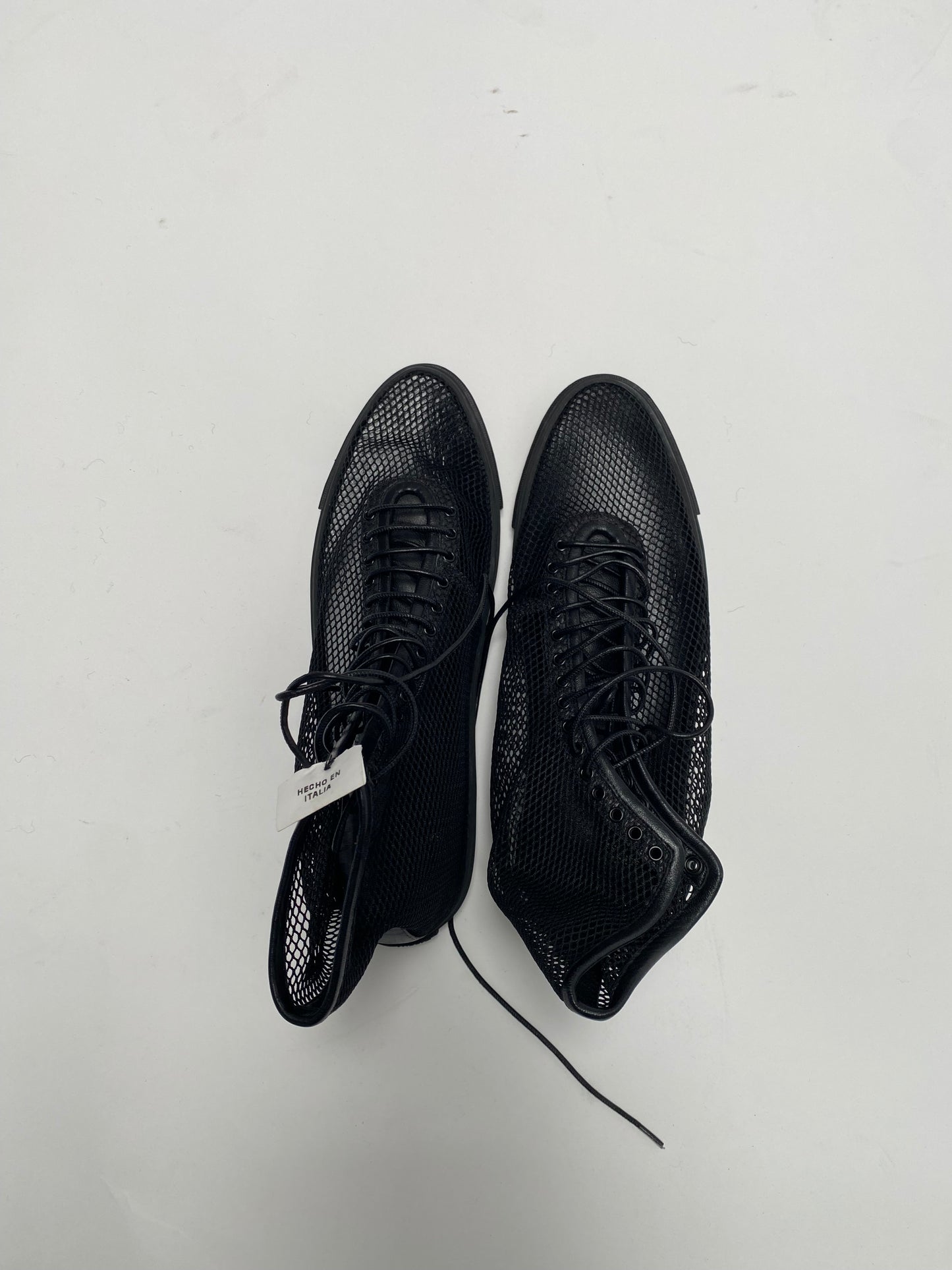 Saint Laurent Mesh High Top Sneakers