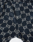 Gucci GG Jacquard Jogging Track Pants Navy Blue