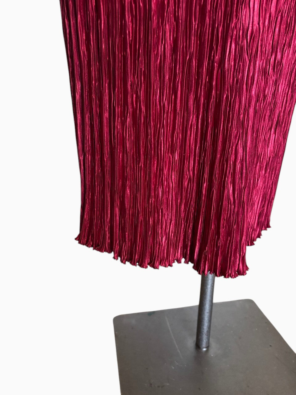 Mary McFadden Silk Pleated Skirt