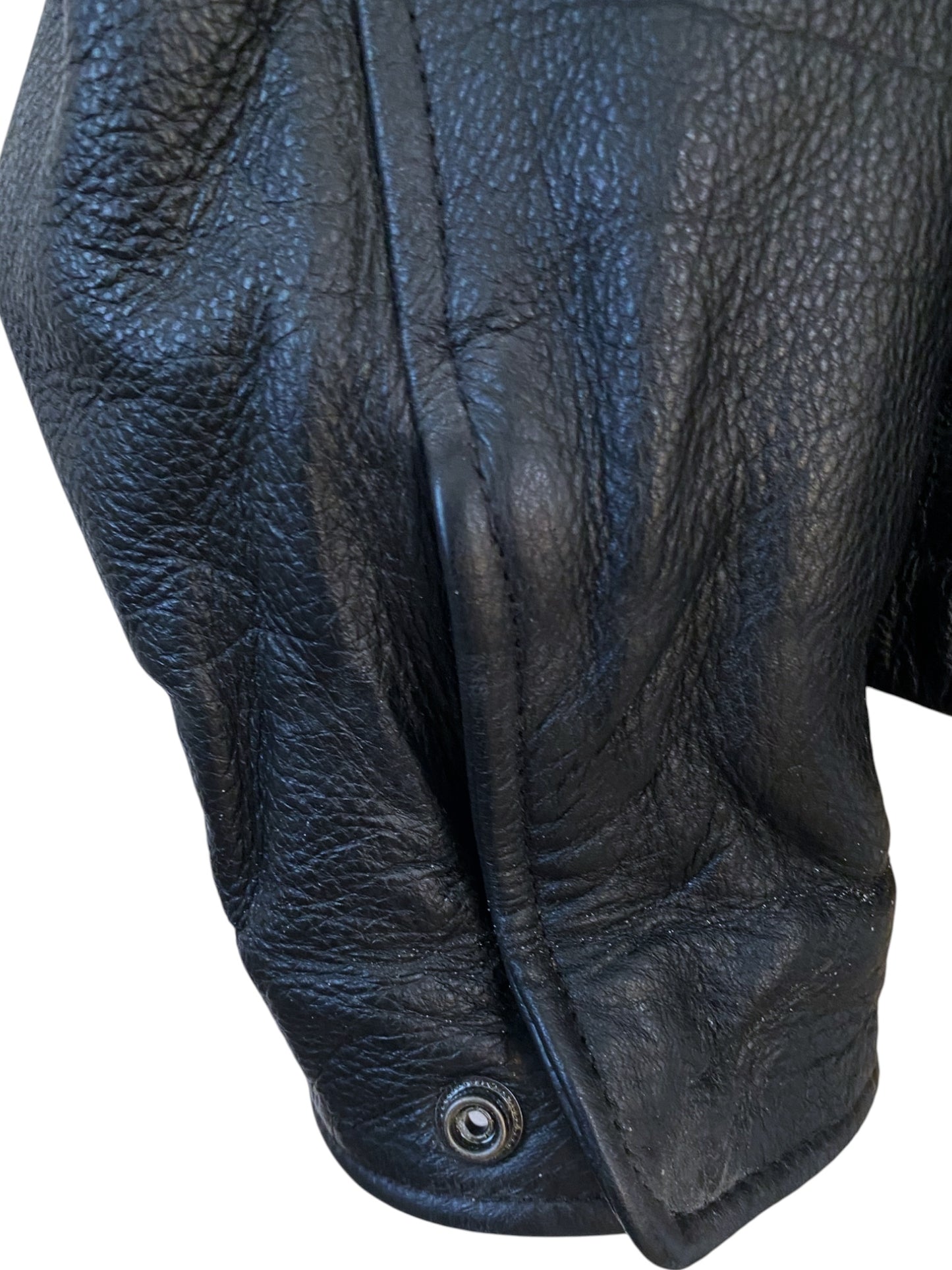 Wilson’s Black Leather Sports Jacket
